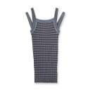 muller of yoshiokubo(ミュラーオブヨシオクボ)BLOCK RIB TANK KNIT/ドレステリア(DRESSTERIOR)