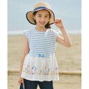 【110-140cm】ENOSUI Border Tシャツ/組曲(KUMIKYOKU)