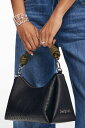 エンボス加工とファスナー付きのスタイリッシュな合成皮革バッグ/デシグアル(Desigual)