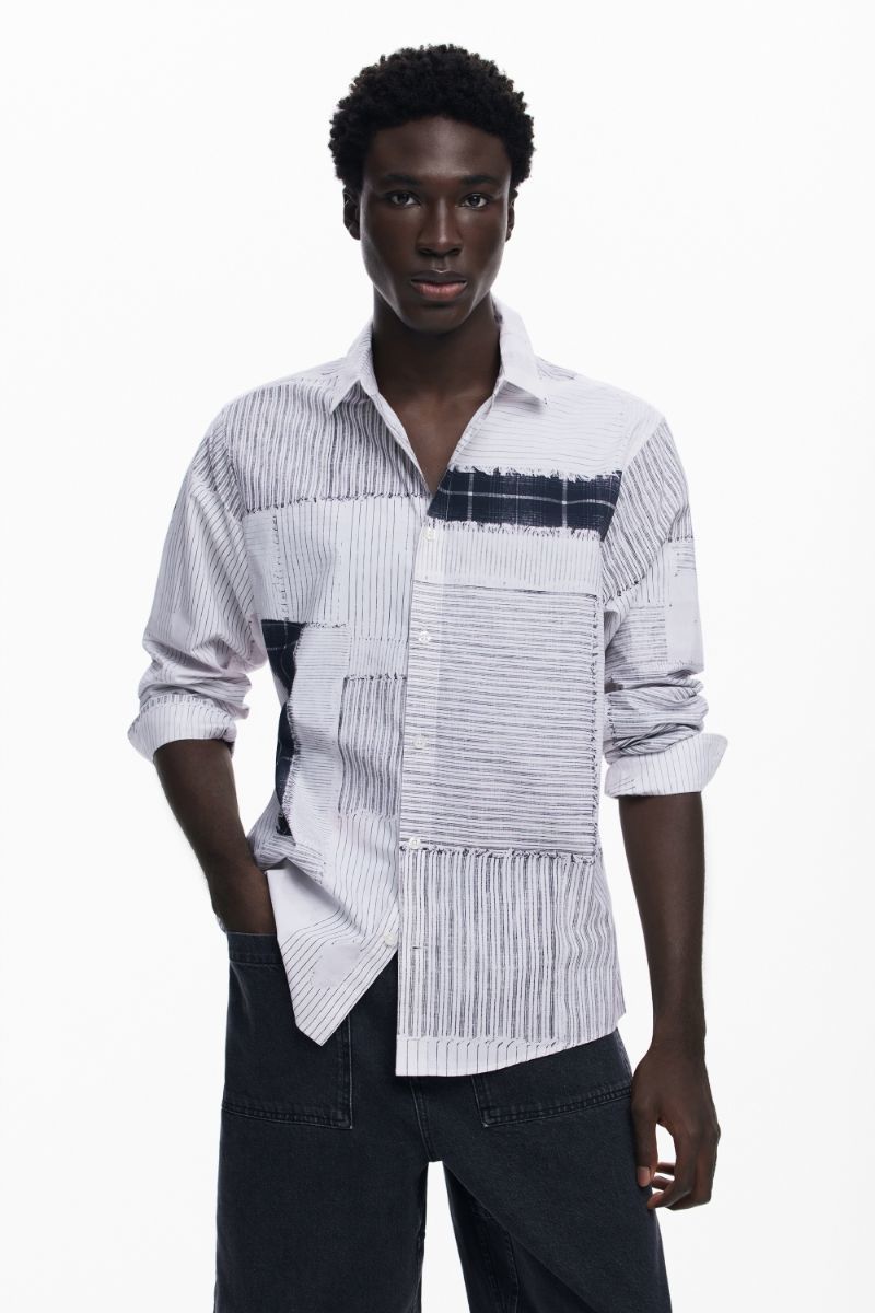 MASSACHUSSETS シャツロングスリーブ/デシグアル(Desigual)