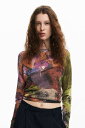 CAMO PETALSLACROIX ライトゲージプルオーバー/デシグアル(Desigual)