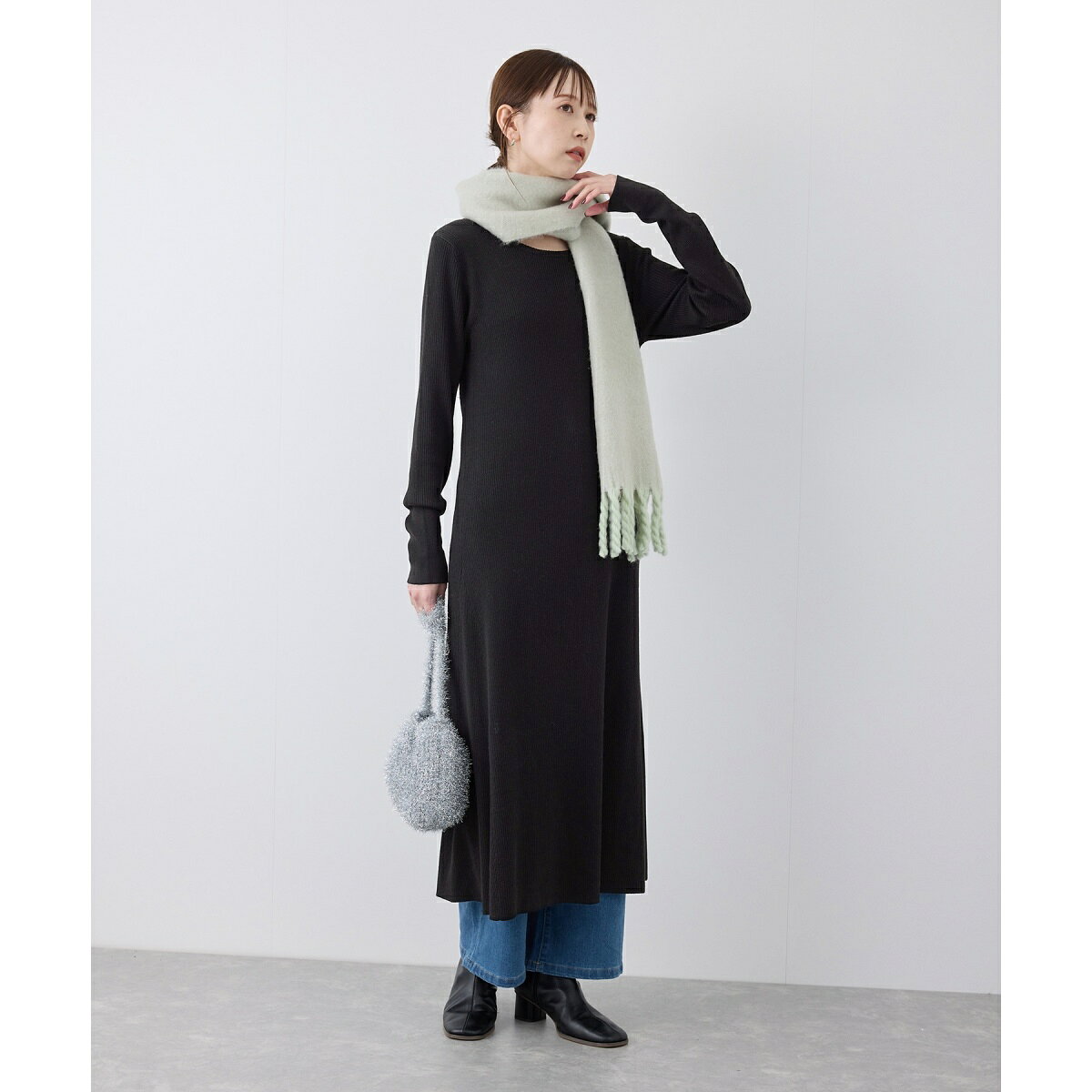 ラメリブニットワンピース／ロペピクニック（ROPE' PICNIC） 0101marui-12649113 丸井(マルイ)楽天市場店 サンプル画像3