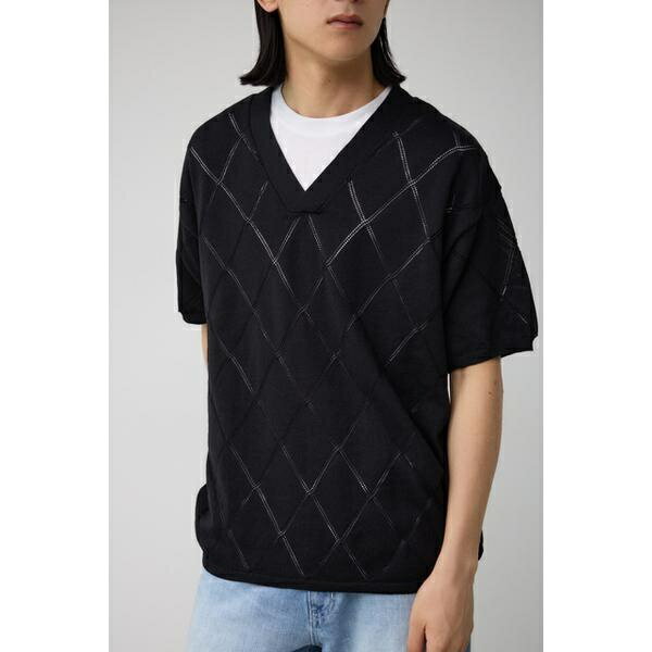 スカシアミレイヤードニット/アズールバイマウジー(AZUL BY MOUSSY)