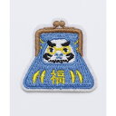 【カヤ】だるまがまワッペン/カヤ(kaya)