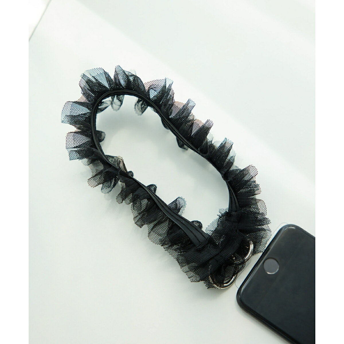 チュールフリルスマホストラップ／ロペピクニックパサージュ（ROPE' PICNIC PASSAGE）