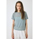 RHINESTONE SHEER Tシャツ/マウジー(MOUSSY)(4)
