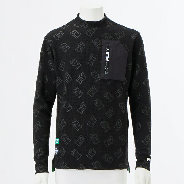 FILA　GOLF　ナガソデ　シャツ　ガラ／フィラ（FILA）