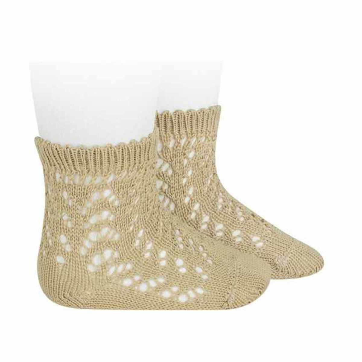 condor 靴下 子供用 4〜7歳 サイドオープンワーク ショートソックス 卒業式 入学式 入園式/コンドル(condor)