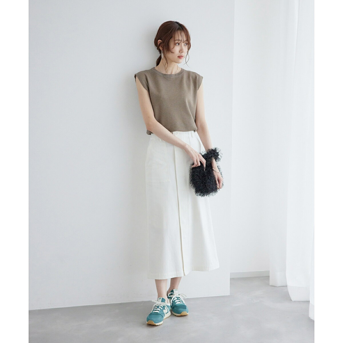 ミリタリーベイカースカート/防汚加工／ロペピクニック（ROPE' PICNIC） 0101marui-12656643 丸井(マルイ)楽天市場店 サンプル画像2