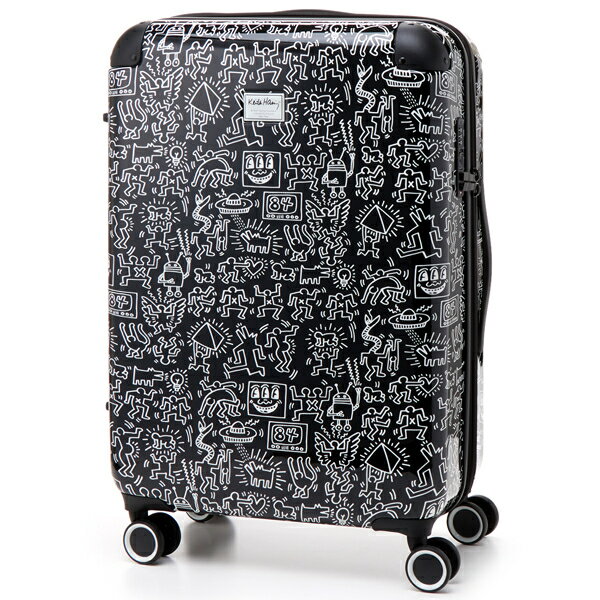 楽天丸井（マルイ）楽天市場店キースヘリング スーツケース 拡張 キャリーケース ハードキャリー ビジネスキャリー15901／キースヘリング（KeithHaring）