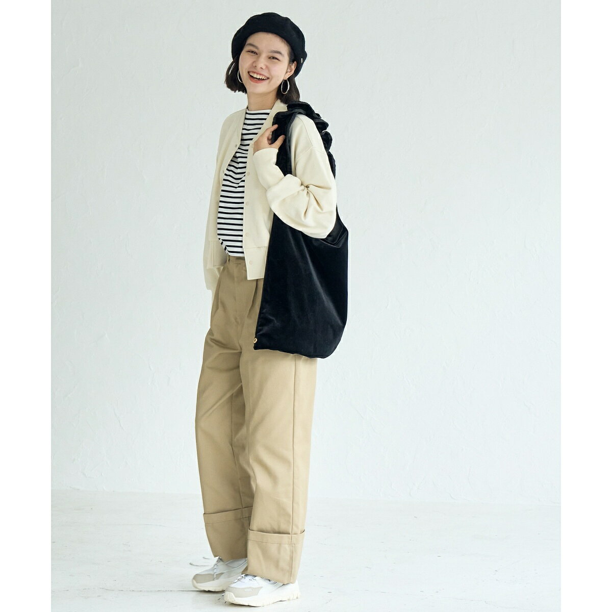 2WAY/ベロアフリルワンショルダーバッグ／ロペピクニックパサージュ（ROPE' PICNIC PASSAGE） 0101marui-12658403 丸井(マルイ)楽天市場店 サンプル画像3