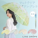 LINEDROPS(ビニール傘/ジャンプ式長傘雨傘)/ラインドロップス(LINE DROPS)
