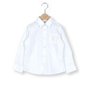 ストレッチブロードレギュラー長袖シャツ(100~140cm)/ベベ(BeBe)