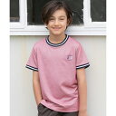 【110-130cm】COOLMAX コンビボーダー リブTシャツ/Jプレス(J.PRESS)(4)