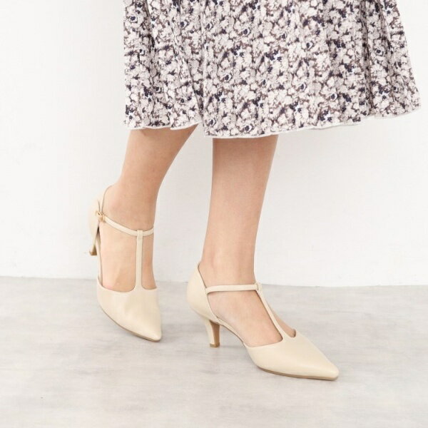 Tストラップパンプス／インデックス（index）