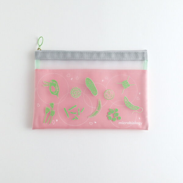 メッシュA5ポーチ（微生物学）／スタディホリック（STUDY HOLIC）