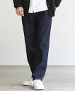 インディゴ/ホワイト 10.5ozテーパードデニムパンツ/スプートニクス(SPUTNICKS)