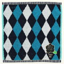 アナスイ 大判 タオルハンカチ(約28cm) ローズアップリケ 【ANNA SUI】/アナ スイ(ANNA SUI)