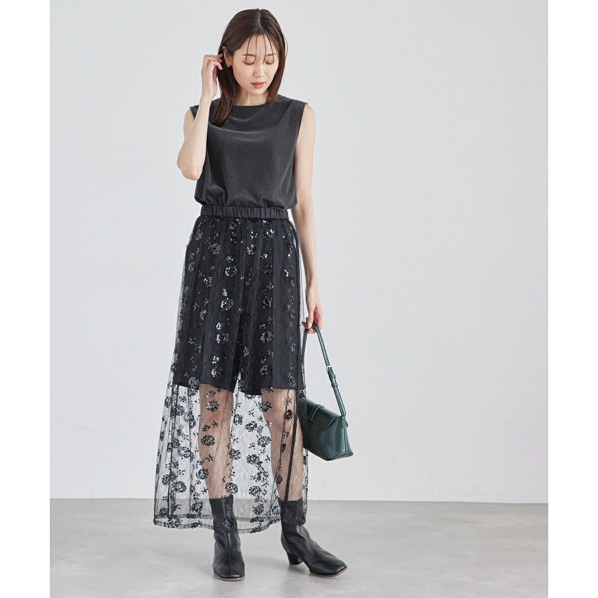ベロアノースリーブカットトップス／ロペピクニック（ROPE' PICNIC） 0101marui-12664238 丸井(マルイ)楽天市場店 サンプル画像3