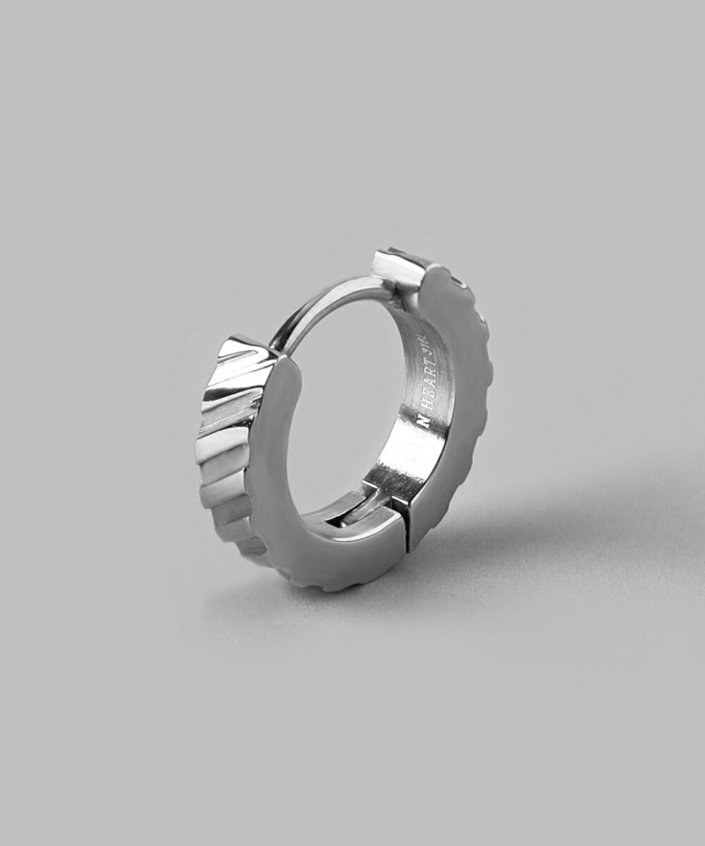 【限定展開】LH-1 ダズルフープピアス/サージカルステンレス 金属アレルギー対応／ライオンハート（LION HEART）