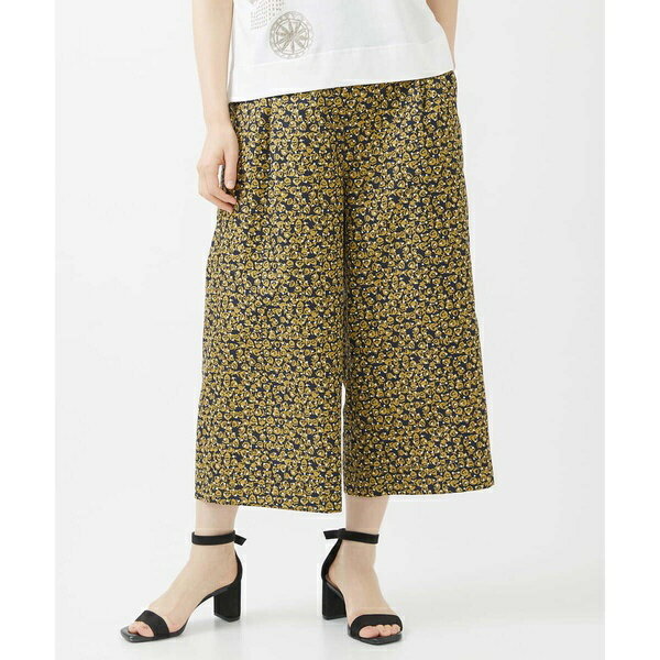 [撥水加工]レインフラワープリントパンツ／ジャンニ・ロ・ジュディチェ（GIANNI LO GIUDICE）