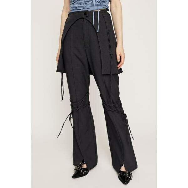 PLEATS LAYERED FLARE パンツ/スライ(SLY)