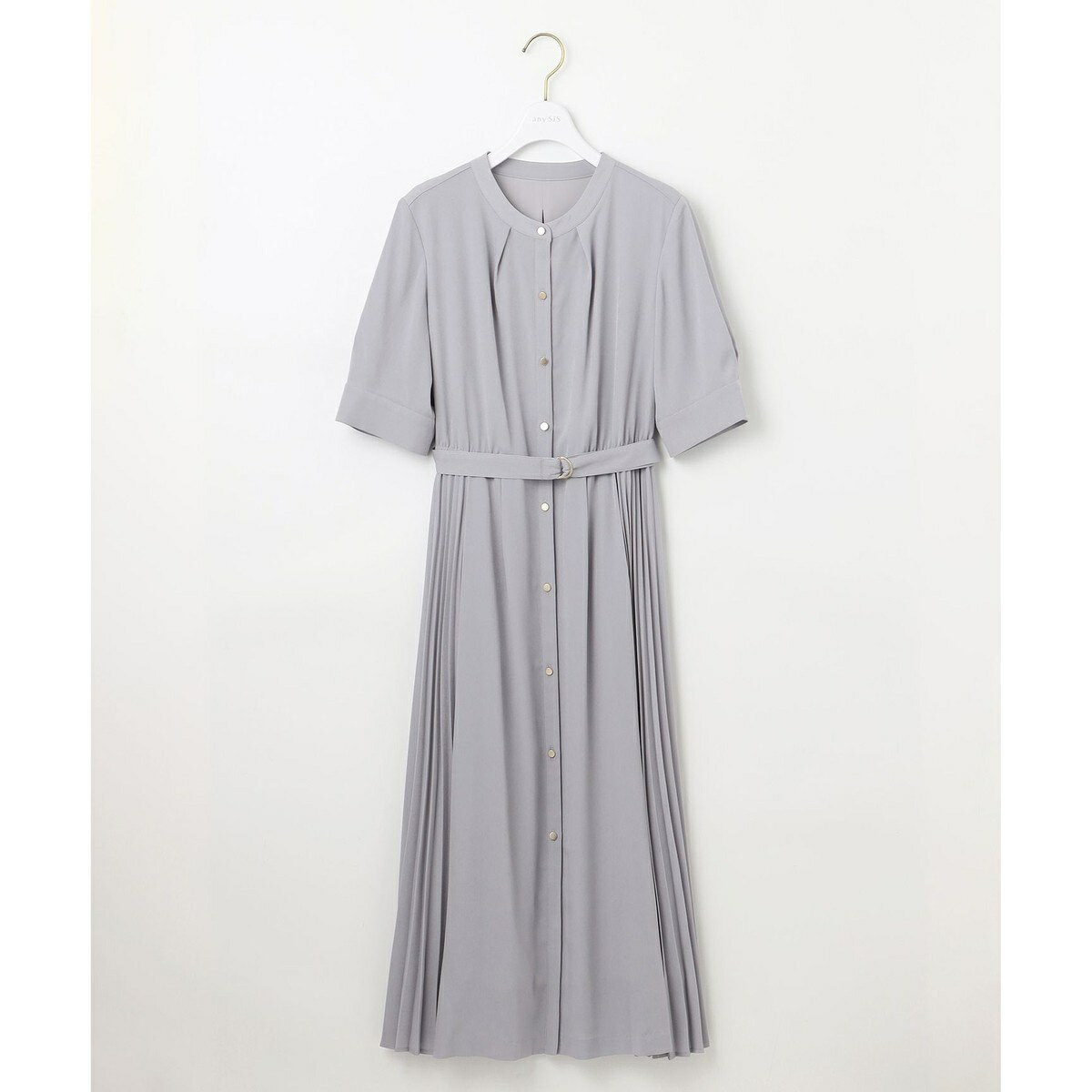 【洗える】サイドプリーツフレア ワンピース／エニィスィス（ANY SIS）