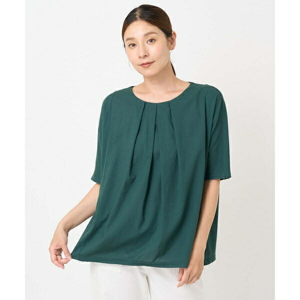 [洗える]ビワコットンチュニックカットソー／ジャンニ・ロ・ジュディチェ（GIANNI LO GIUDICE）