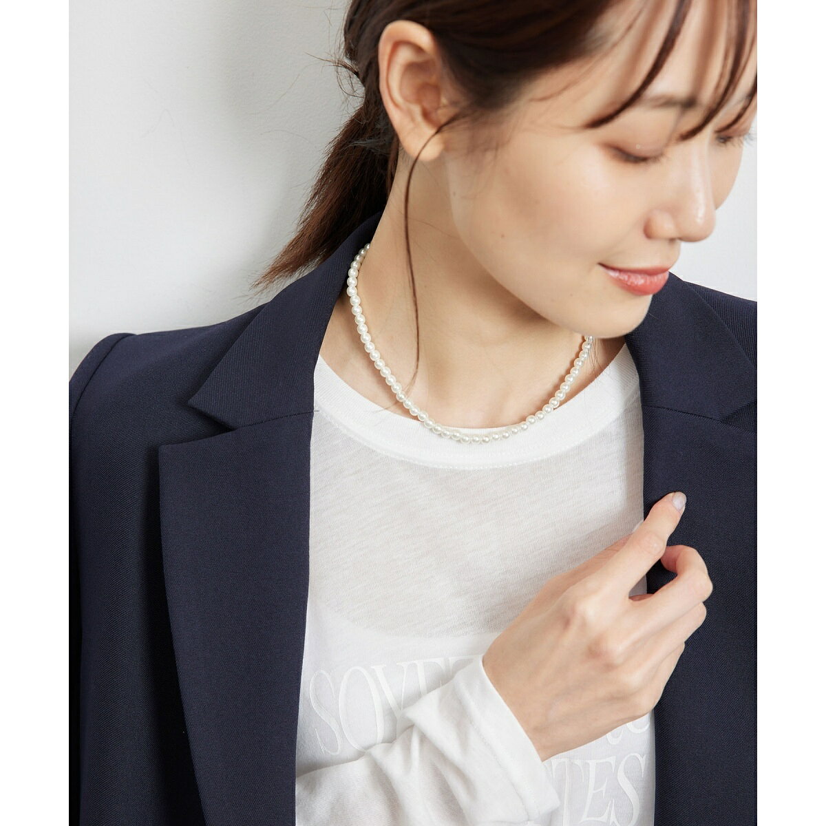 パールショートネックレス／ロペピクニックパサージュ（ROPE' PICNIC PASSAGE） 0101marui-12667700 丸井(マルイ)楽天市場店 サンプル画像2