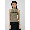MOCK NECK ハーフジップトップス/マウジー(MOUSSY)