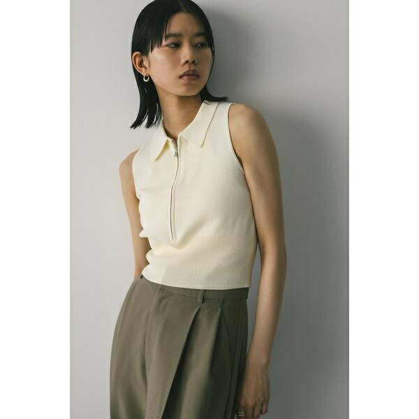 ジップノースリニットポロ／スタイルミキサー（STYLEMIXER）