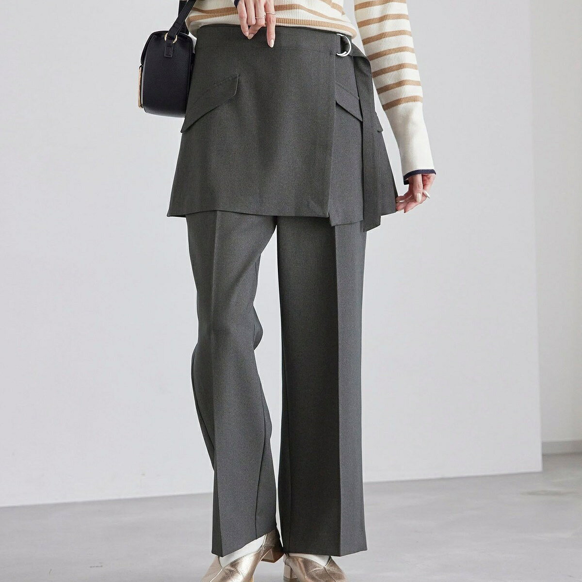 ラップベルトパンツ/セットアップ対応・リンクコーデ／ロペピクニック（ROPE' PICNIC） 0101marui-12670900 丸井(マルイ)楽天市場店 サンプル画像3