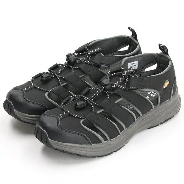 メンズ幅広カジュアルサンダル／ゴールデンベア（GOLDENBEAR）