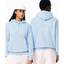 裏パイル地 バックプリントスウェットパーカー/ラコステ(LACOSTE)
