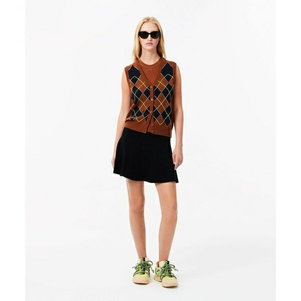 3Dニッティングフレアスカート／ラ