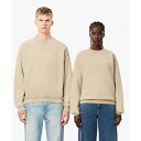 ルーズフィットウォッシュドクルーネック 裏毛スウェット トレーナー/ラコステ(LACOSTE)(4)