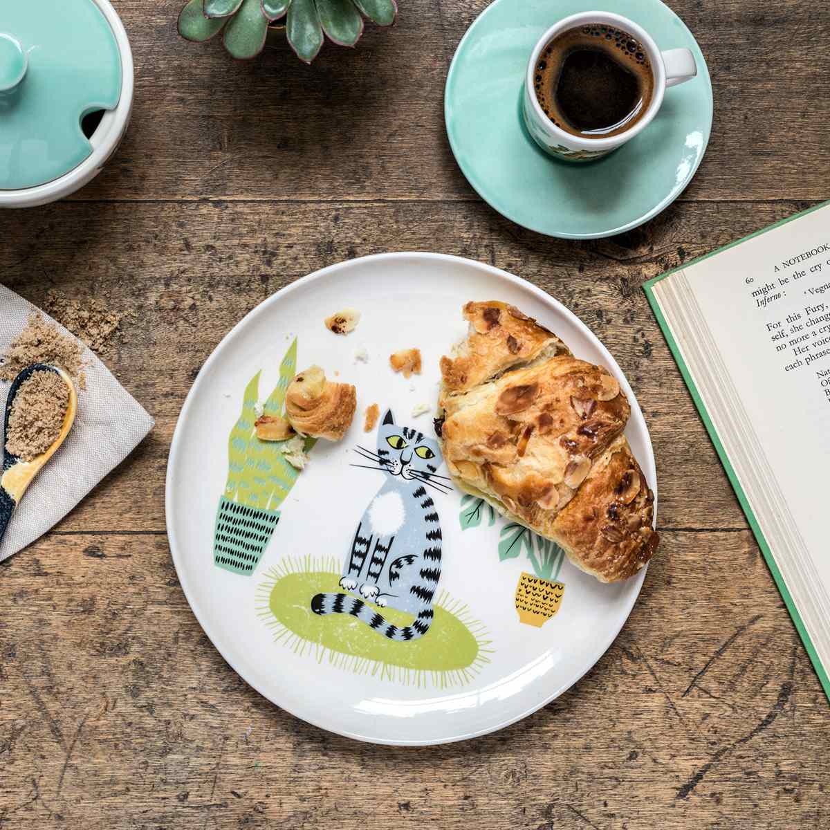 Hannah Turner ���� �ͥ� Cat Side Plate ���ϥ�ʥ����ʡ���Hannah Turner��