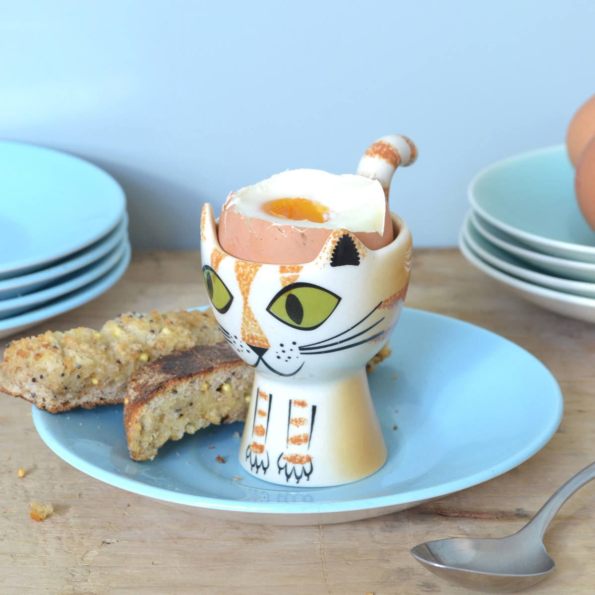 Hannah Turner エッグカップ Egg cups Cat ネコ ／ハンナターナー（Hannah Turner）