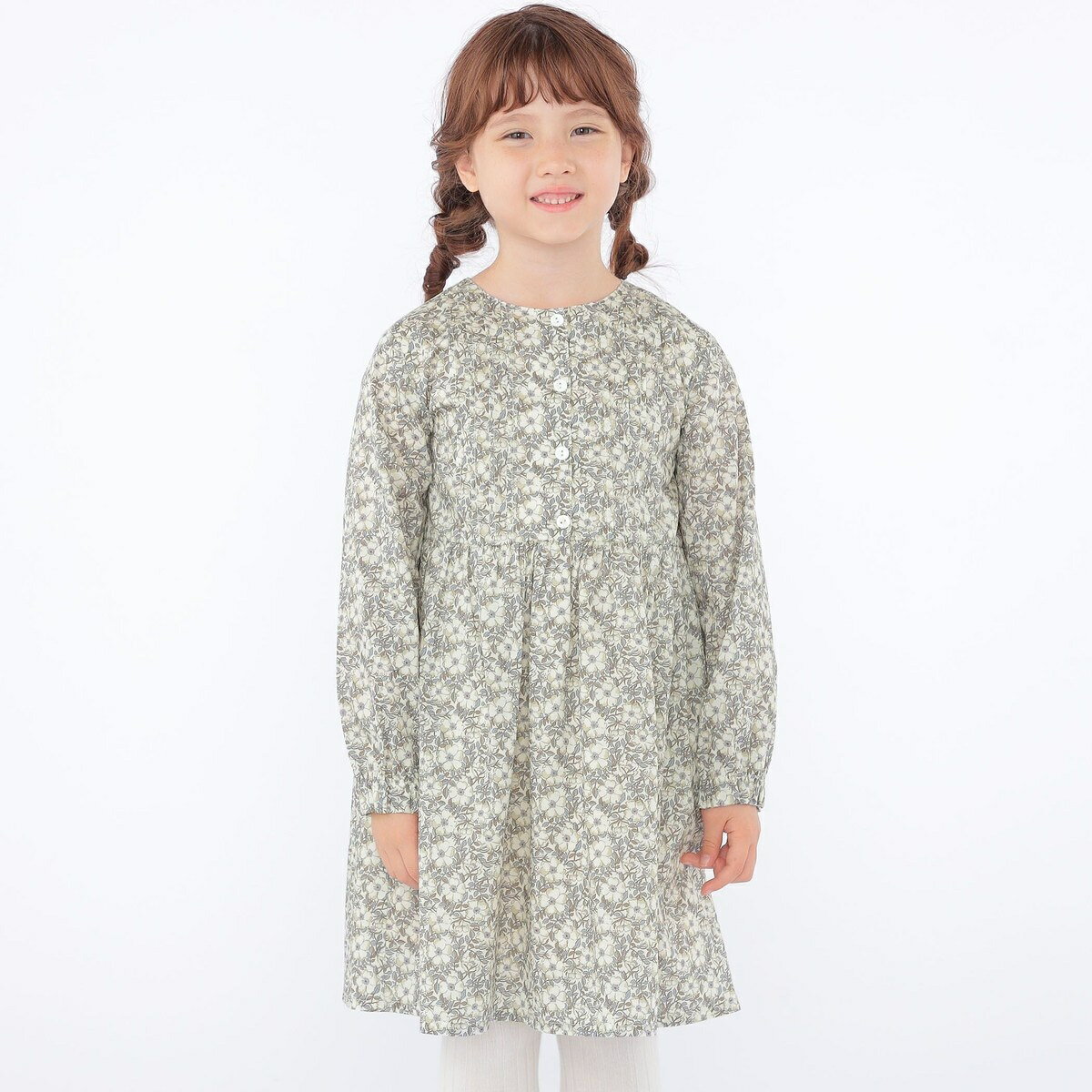 Other - SHIPS KIDS:100〜130cm / リバティ 長袖 ワンピース／シップス（SHIPS）