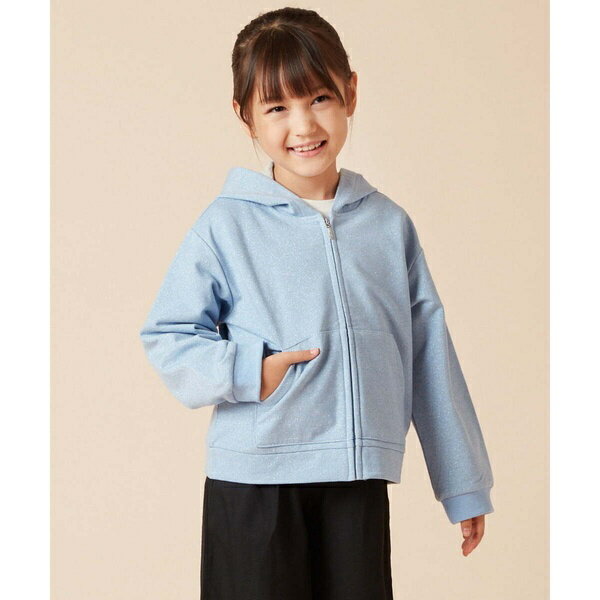 [120-130]ラメ裏毛パーカー／アー・ヴェ・ヴェ（a.v.v）