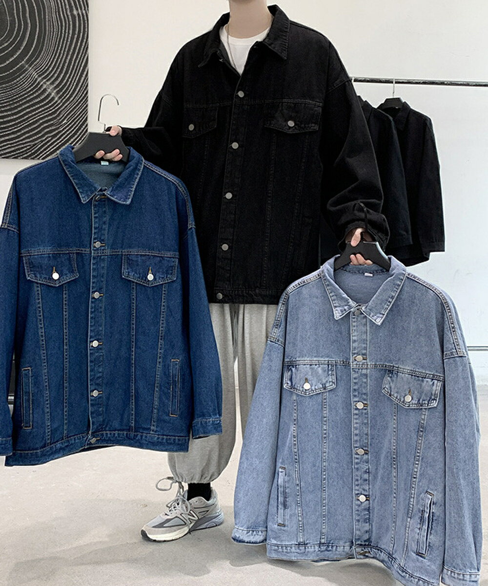 マーティー ルーズシルエット デニムジャケット／ニュージェントルマン（NEW GENTLEMAN）のサムネイル