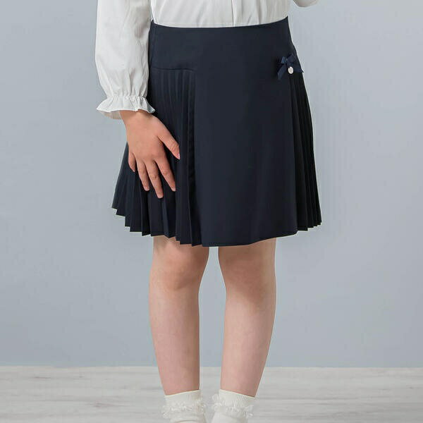 【お揃い】アコーディオンプリーツスカート(100~140cm)／タルティーヌ エ ショコラ（Tartine et Chocolat）