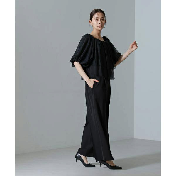 troisiemechaco／TULLE DOUBLECLOTH セットアップパンツ／ナノユニバース（NANO universe） 0101marui-12679926 丸井(マルイ)楽天市場店 サンプル画像3