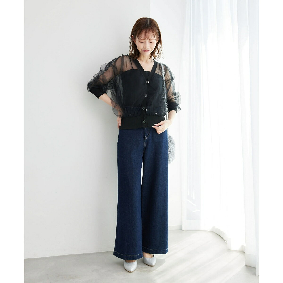 シアーチュールカーディガン／ロペピクニック（ROPE' PICNIC） 0101marui-12675997 丸井(マルイ)楽天市場店 サンプル画像2