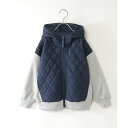 【メディア紹介商品】コンビブロックスパーカー(110?160cm)【親子おそろい】/イッカ(ikka)