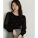シアースリーブパールリブニット24AW/プロポーション ボディドレッシング(PROPORTION BODY DRESSING)