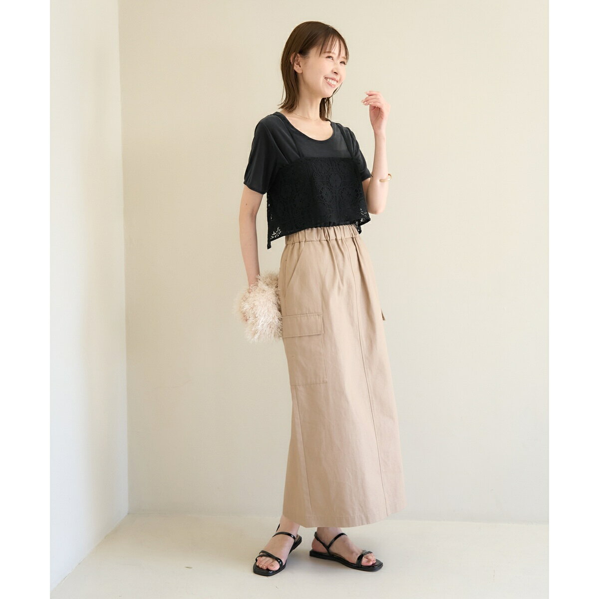 シアーベロアハーフスリーブカットトップス／ロペピクニック（ROPE' PICNIC） 0101marui-12677890 丸井(マルイ)楽天市場店 サンプル画像3