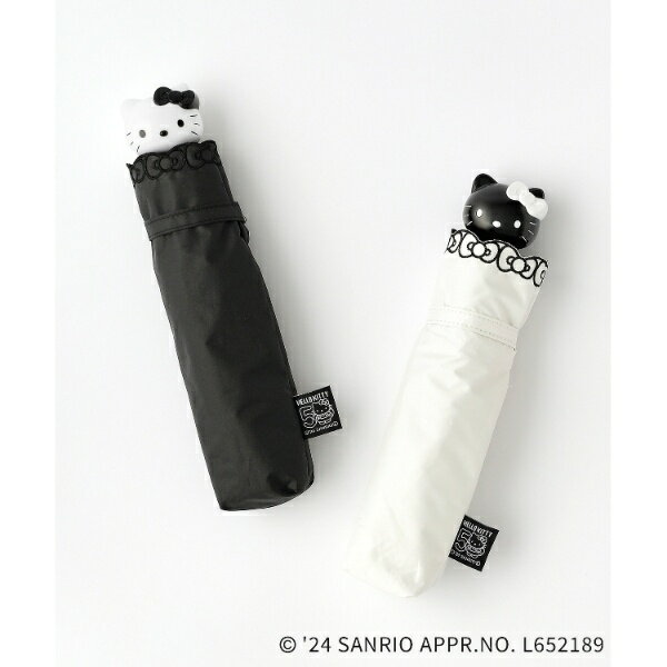 【ハローキティコラボ】モノトーン晴雨兼用傘／オペークドットクリップ（OPAQUE.CLIP）のサムネイル