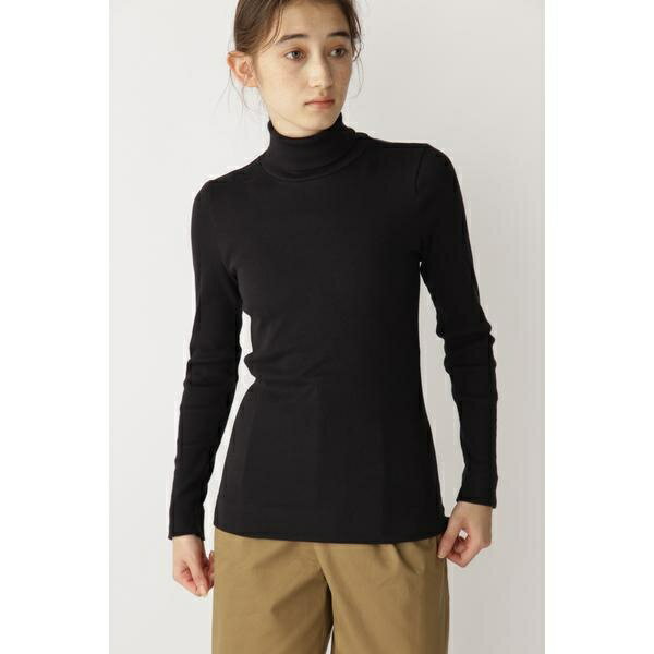 ◆オーガニック丸胴タートルカットソー/ヒューマンウーマン(human woman)