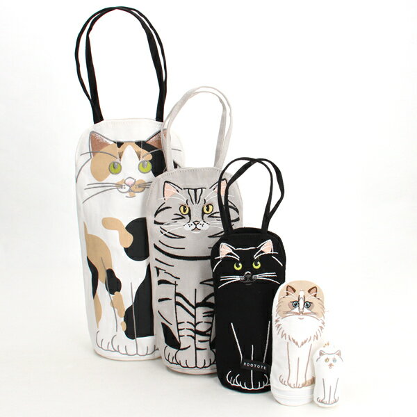 【ROOTOTE】EUアニマルリョーシカ.ネコリョーシカーA／ルートート（ROOTOTE）